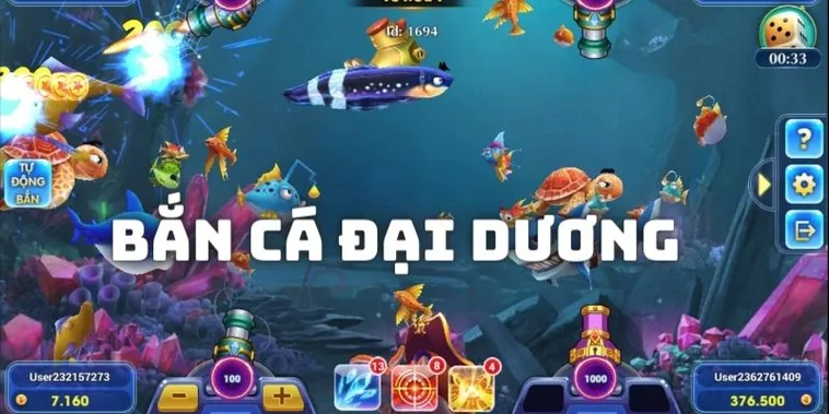 Hướng Dẫn Chơi Bắn Cá Đại Dương Tại 888Slot Săn Thưởng Cực Đã